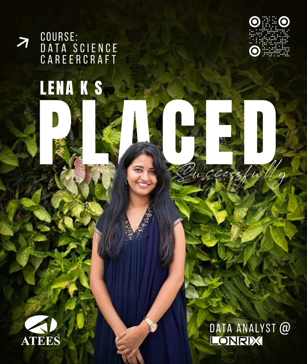 From learning to leading — a journey that speaks results.Lena K S has successfully carved her p